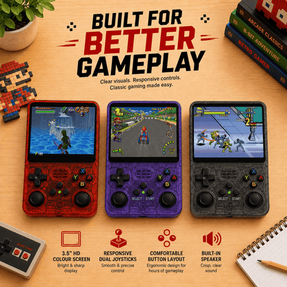 RetroVault™ – Portable Retro Gaming Console