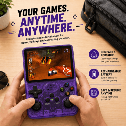 RetroVault™ – Portable Retro Gaming Console