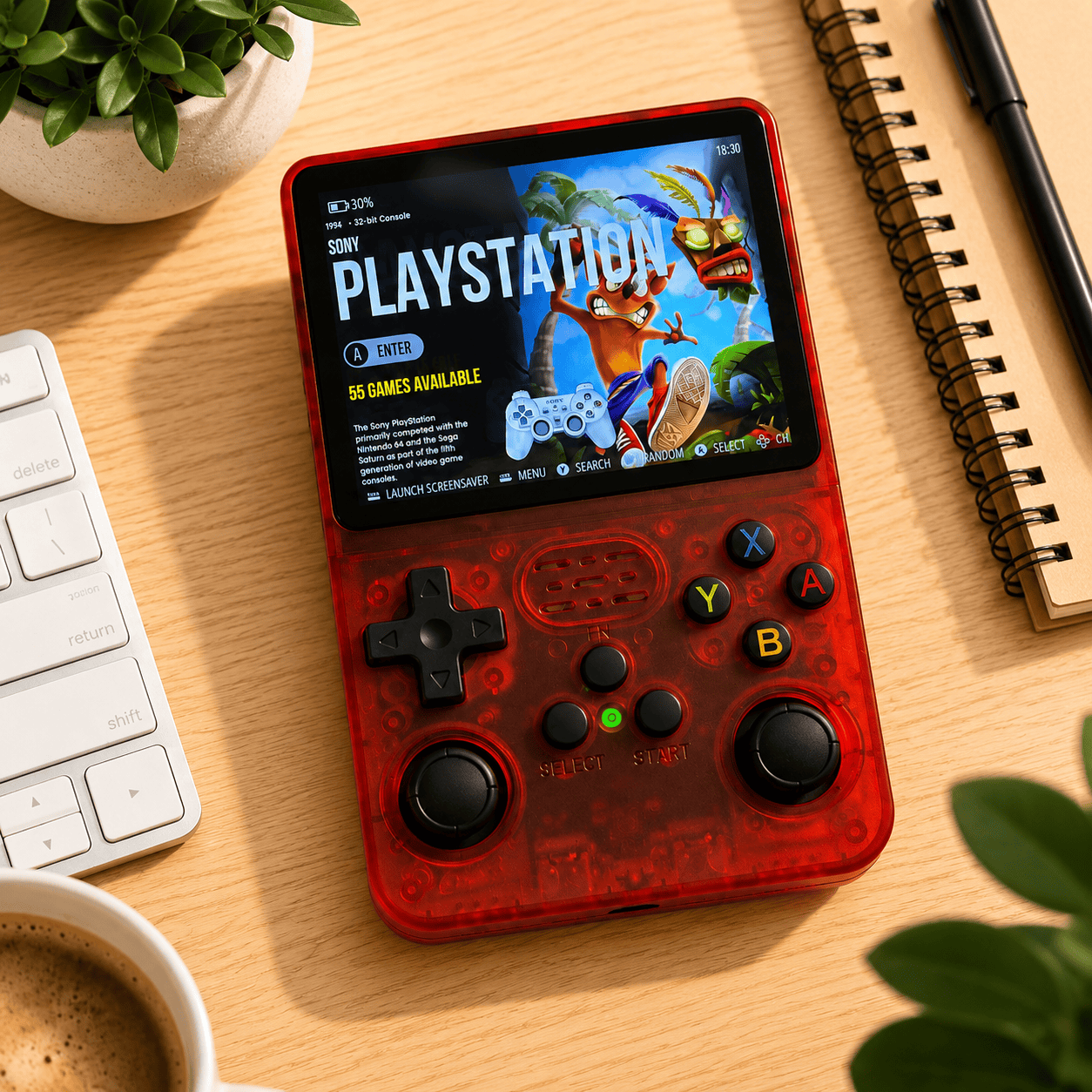 RetroVault™ – Portable Retro Gaming Console