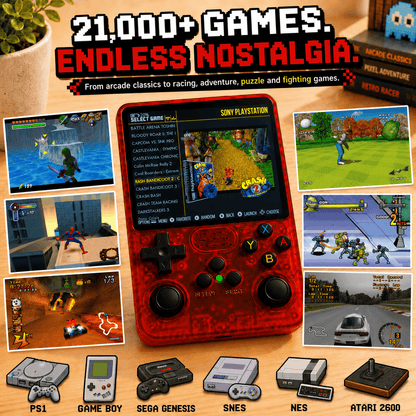 RetroVault™ – Portable Retro Gaming Console