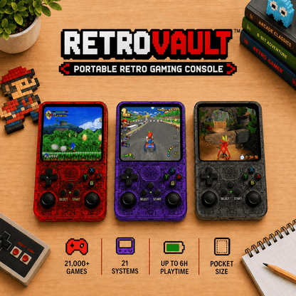 RetroVault™ – Portable Retro Gaming Console